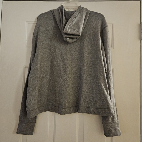 All In Motion Ladies French Terry Hoodie Charcoal Heather XXL - Picture 2 of 6